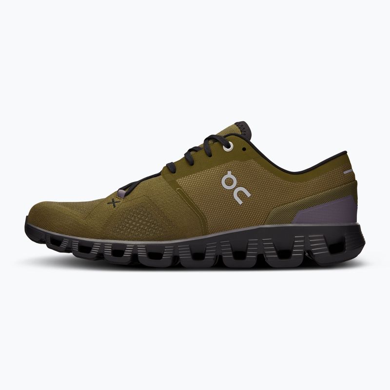 Vyriški bėgimo bateliai On Running Cloud X 3 hunter/black 3