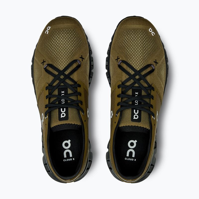Vyriški bėgimo bateliai On Cloud X 3 hunter/black 6