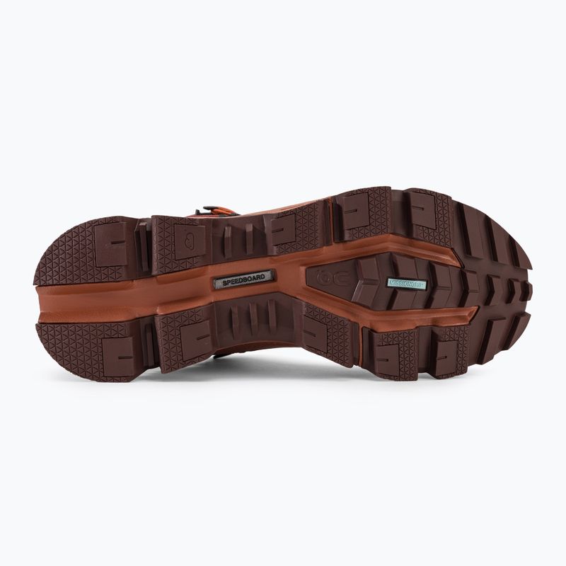 Moteriški žygio batai On Cloudrock 2 Waterproof beet/auburn 4