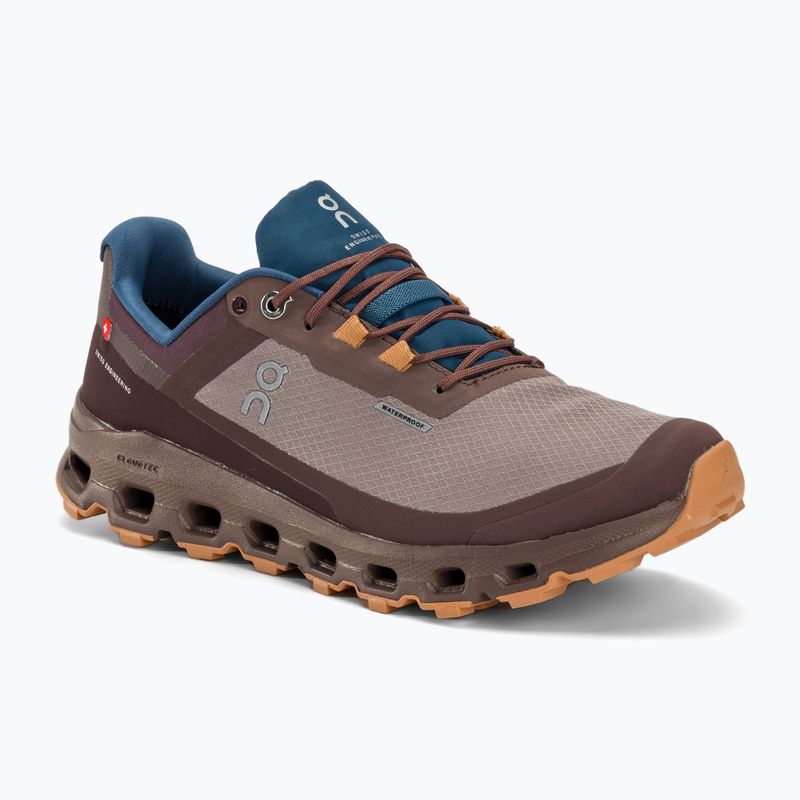 Moterų bėgimo bateliai Cloudvista Waterproof cinc/grape