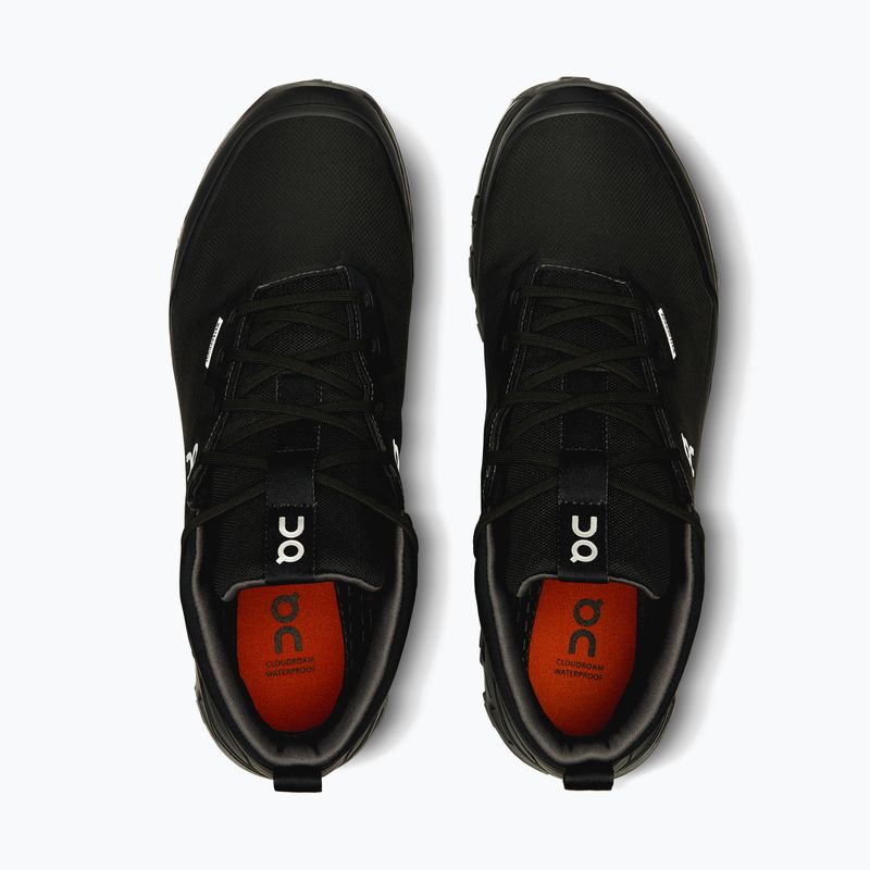 Vyriški trekingo batai On Cloudroam Waterproof black/eclipse 11
