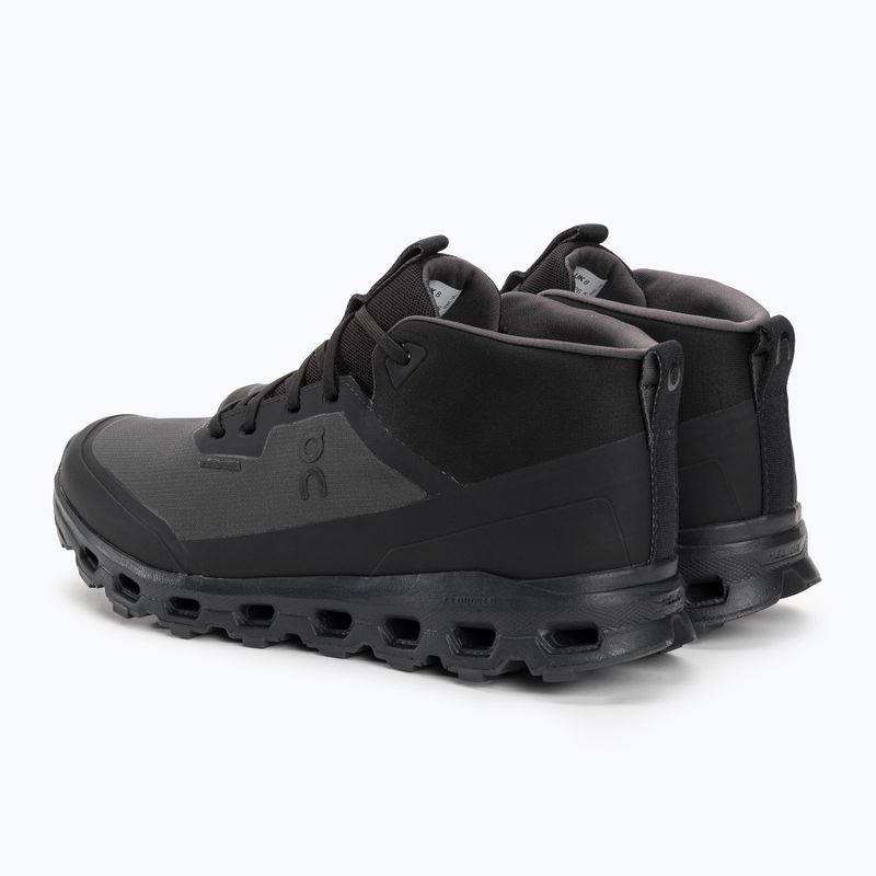 Vyriški trekingo batai On Cloudroam Waterproof black/eclipse 3