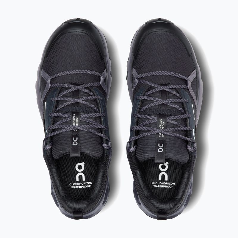 Moteriški batai On Cloudhorizon Waterproof black/eclipse 12