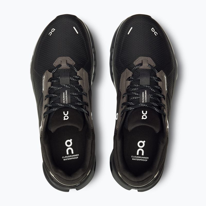 Moteriški bėgimo bateliai On Cloudrunner 2 Waterproof magnet/black 13