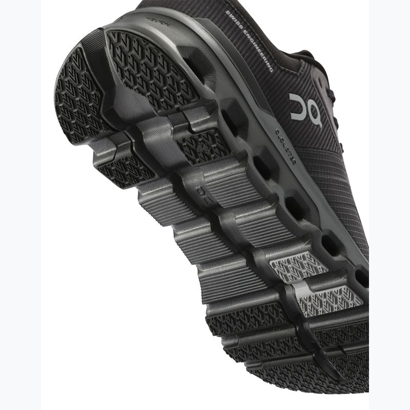 Moteriški bėgimo bateliai On Running Cloudrunner 2 Waterproof magnet/black 16