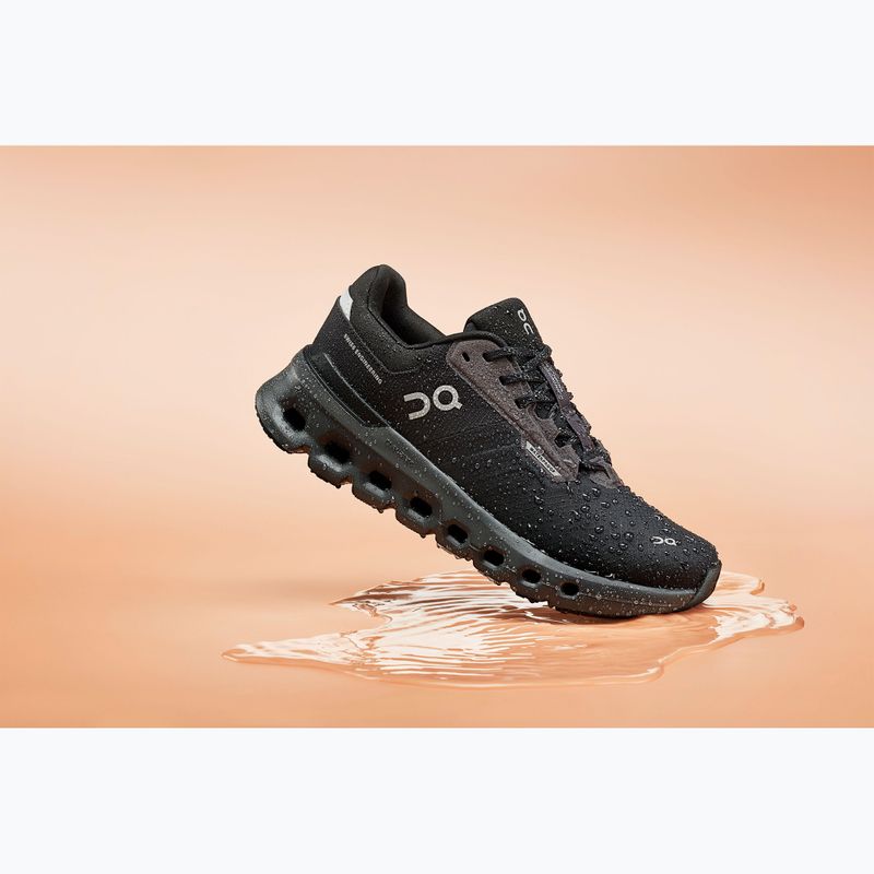 Moteriški bėgimo bateliai On Cloudrunner 2 Waterproof magnet/black 17