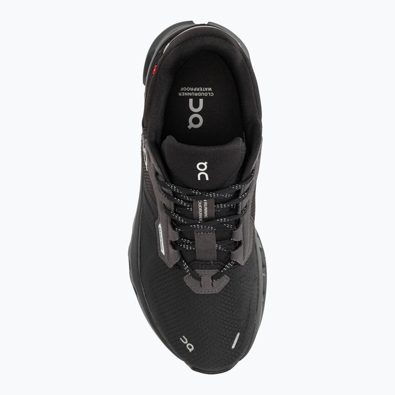 Moteriški bėgimo bateliai On Cloudrunner 2 Waterproof magnet/black 5