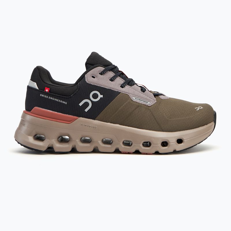 Moteriški bėgimo bateliai On Cloudrunner 2 Waterproof olive/mahogany 2