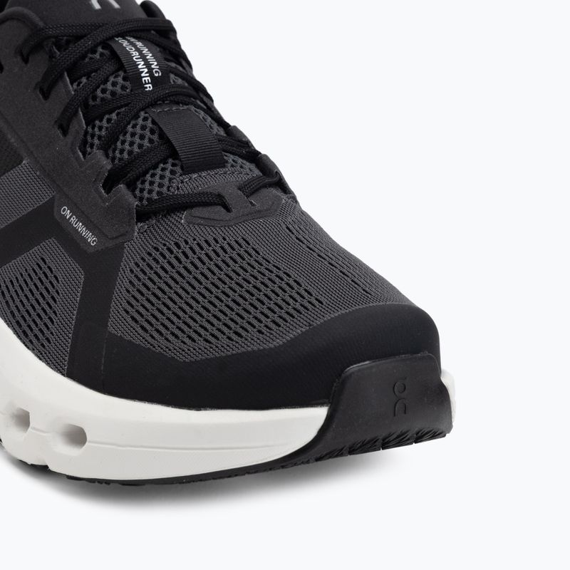 Vyriški bėgimo bateliai On Cloudrunner 2 Wide eclipse/black 7