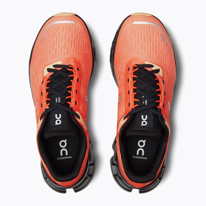 Moteriški bėgimo batai On Cloudspark flame/black 11