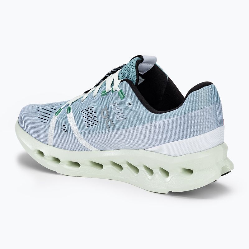 Vyriški bėgimo bateliai On Cloudsurfer mineral/aloe 3