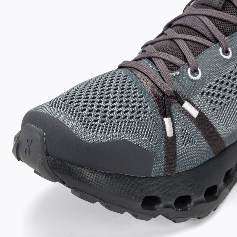 Vyriški bėgimo bateliai On Cloudsurfer Trail running shoes eclipse/black 7