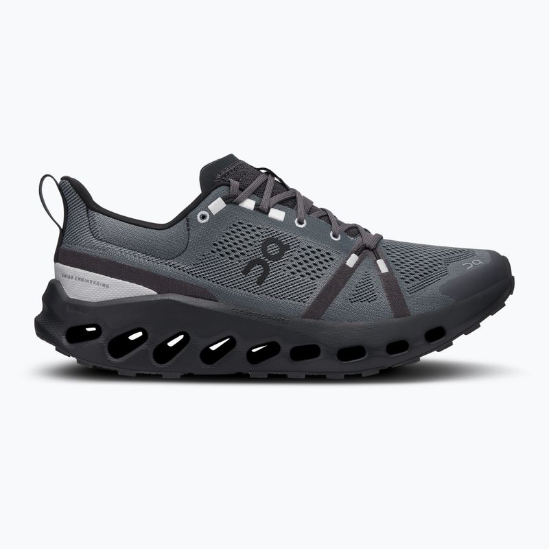 Vyriški bėgimo bateliai On Cloudsurfer Trail running shoes eclipse/black 9