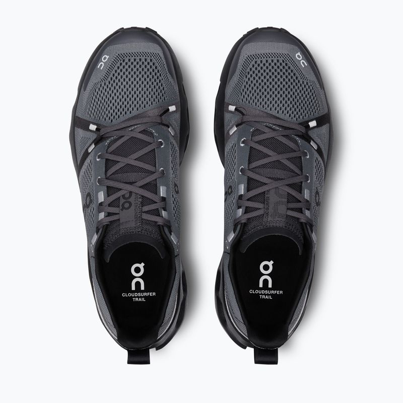 Vyriški bėgimo bateliai On Cloudsurfer Trail running shoes eclipse/black 13