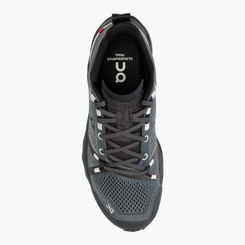 Moteriški bėgimo bateliai On Cloudsurfer Trail running shoes eclipse/black 5