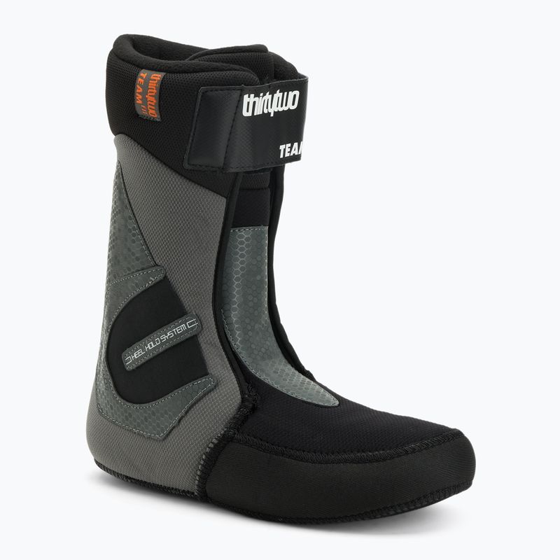 Vyriški snieglenčių batai ThirtyTwo Lashed Double Boa Corduroy ʼ25 black/print 5