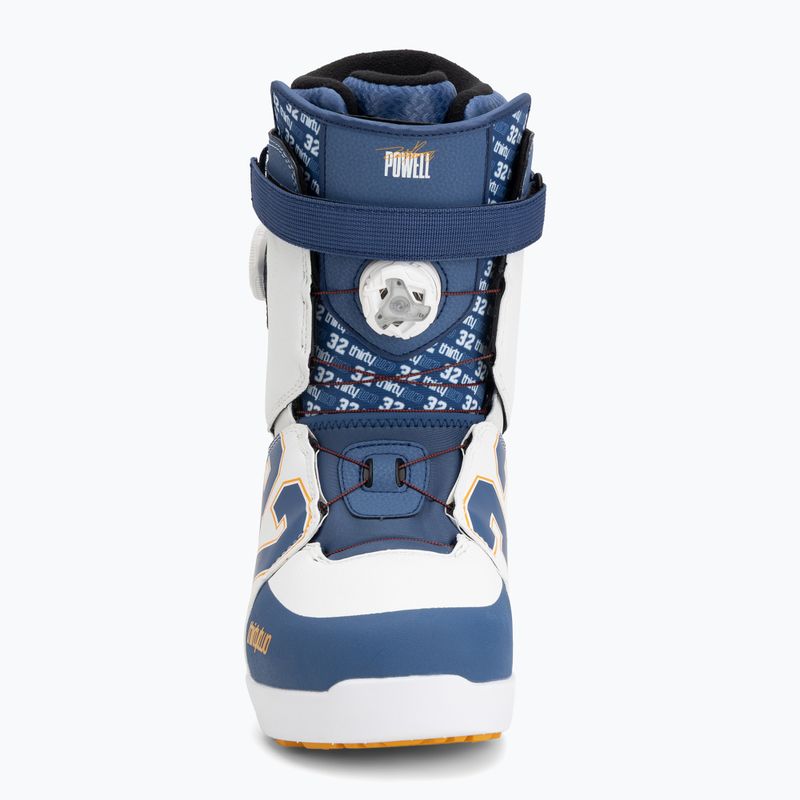 Vyriški snieglenčių batai ThirtyTwo Lashed Double Boa Zeb ʼ25 navy/white 3