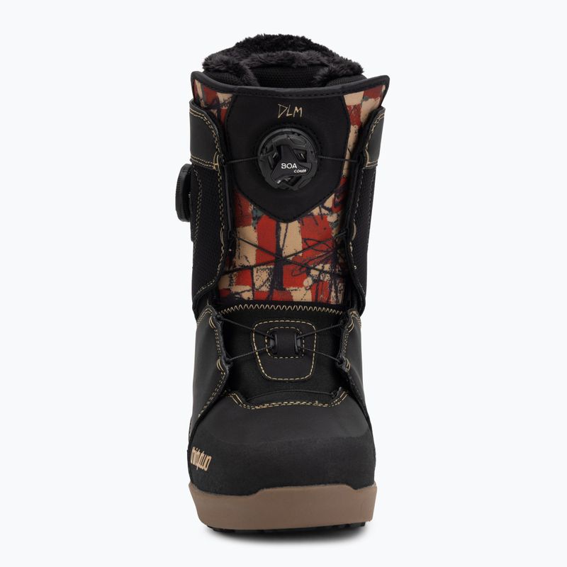 Moteriški snieglenčių batai ThirtyTwo Lashed Double Boa Melancon WʼS ʼ25 black/gum 4
