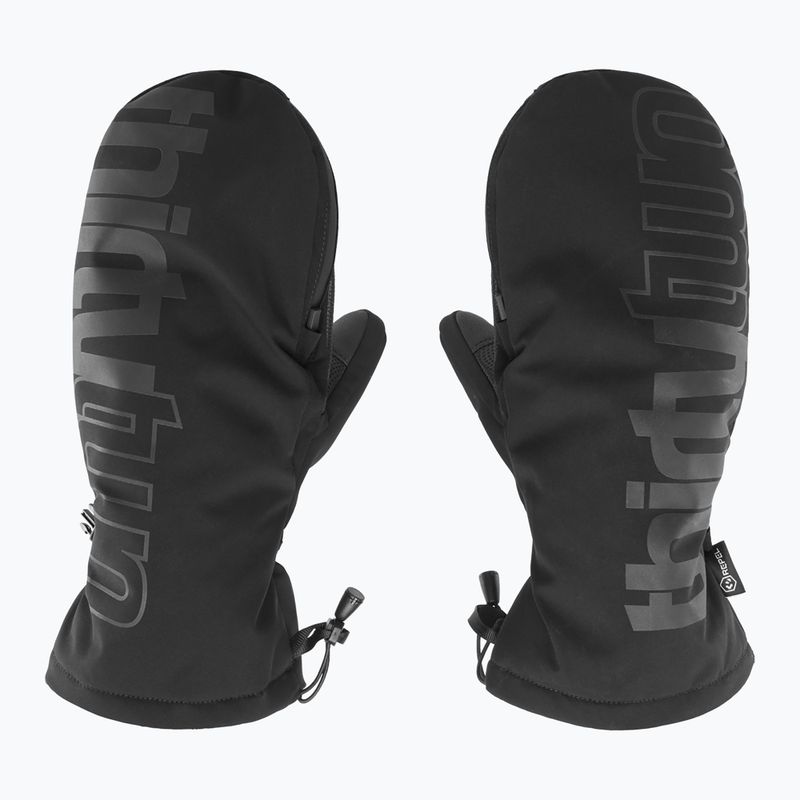 Vyriškos snieglenčių pirštinės ThirtyTwo Corp Mitt black/black
