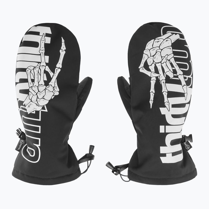 Vyriškos snieglenčių pirštinės ThirtyTwo Corp Mitt black/white