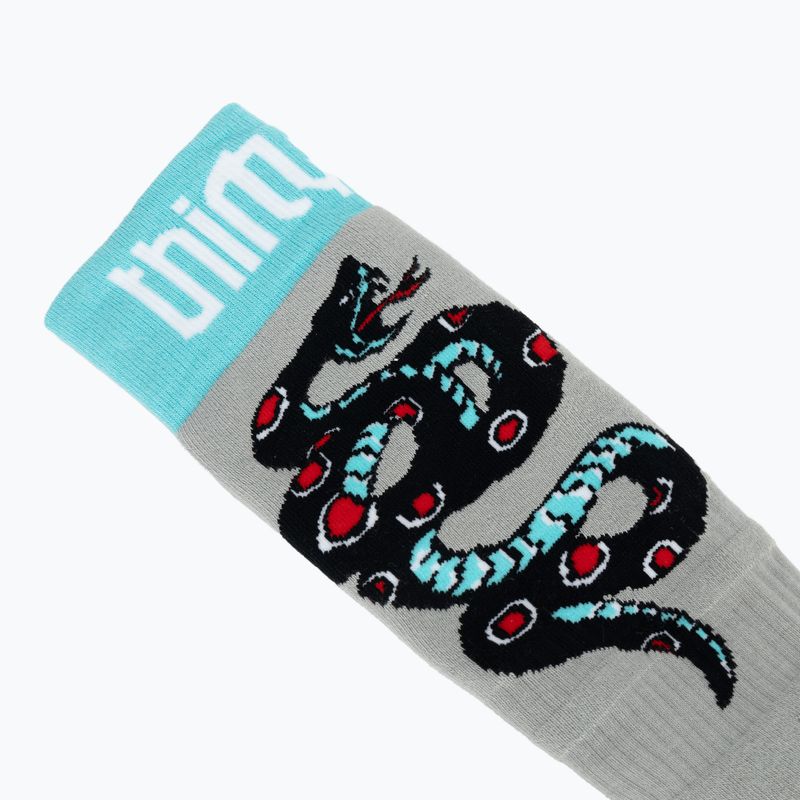 Vyriškos snieglenčių kojinės ThirtyTwo TM Coolmax grey/red 4