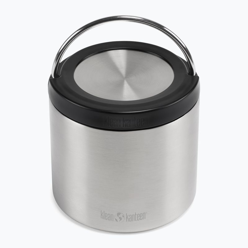 Klean Kanteen TKCanister 473 ml šlifuotas nerūdijančio plieno maisto termosas