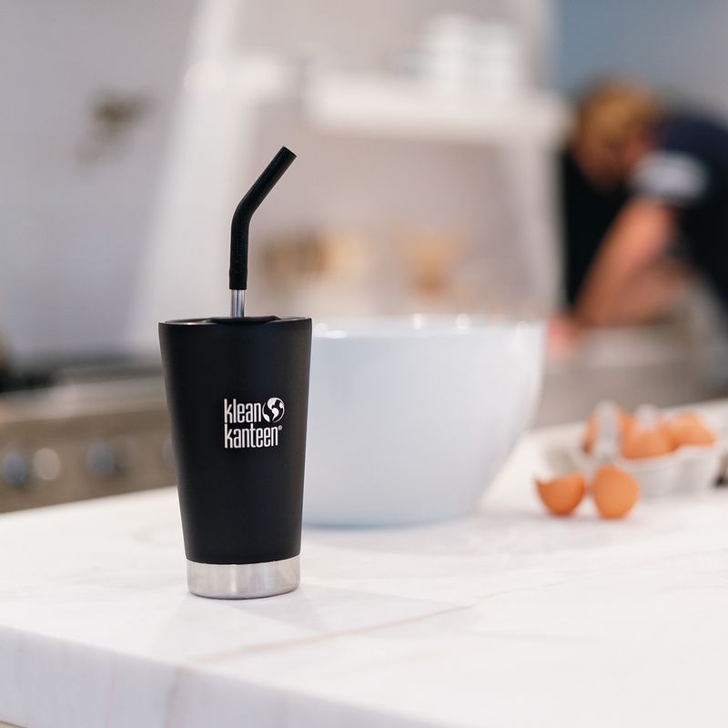 "Klean Kanteen Tumbler Vacuum Insulated" termo puodelis juodas 2