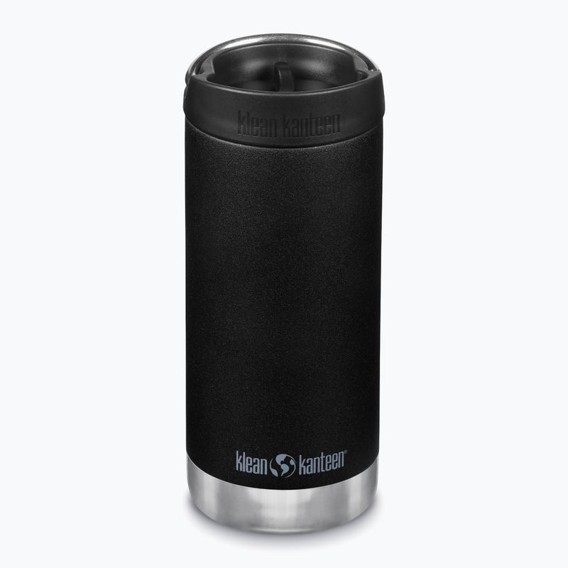 Klean Kanteen TKWide Cafe Cap termo puodelis 355 ml, juodas