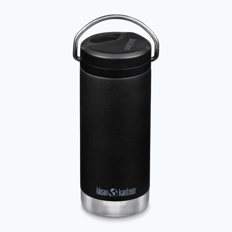 Klean Kanteen TKWide Cafe Cap termo puodelis 355 ml, juodas 2