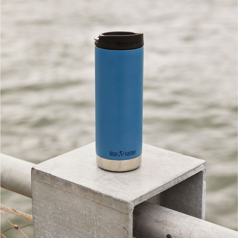 Terminis puodelis Klean Kanteen TKWide Cafe Cap 473 ml real teal 3
