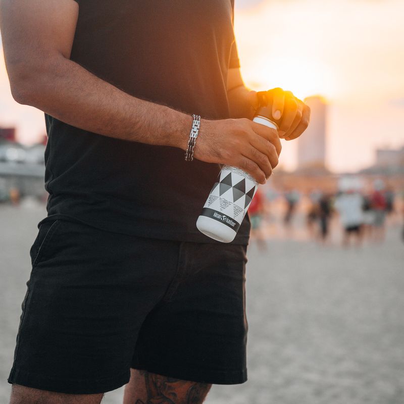 "Klean Kanteen Classic" siauras kelioninis butelis su pipirais 8