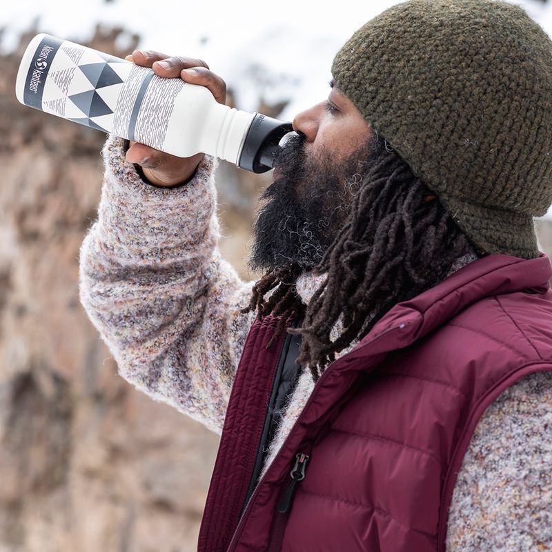 "Klean Kanteen Classic" siauras kelioninis butelis su pipirais 13
