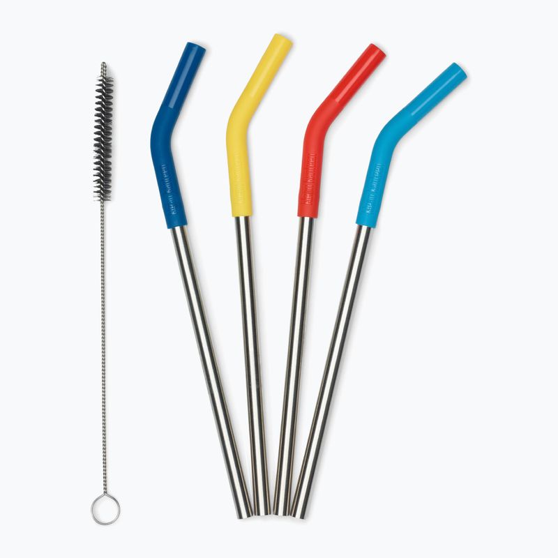 Šiaudeliai Klean Kanteen Straw 4 Pack Combo multi colored