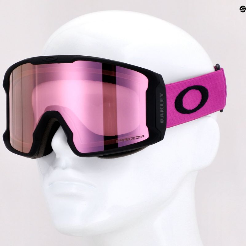 Oakley Line Miner matiniai ultravioletiniai/prizm snow hi rožiniai slidinėjimo akiniai OO7093-57 5