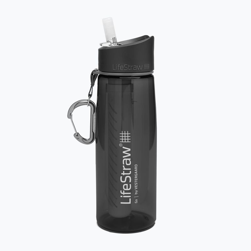 Lifestraw Go 650 ml kelioninis buteliukas juodas LGOTR22DGWW
