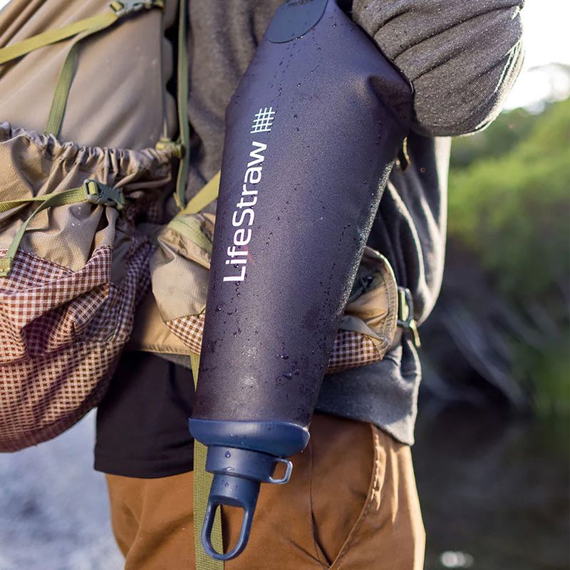 LifeStraw Peak gravitacinio vandens filtro maišelis 3 l mėlynas LSPSF3MBWW 7