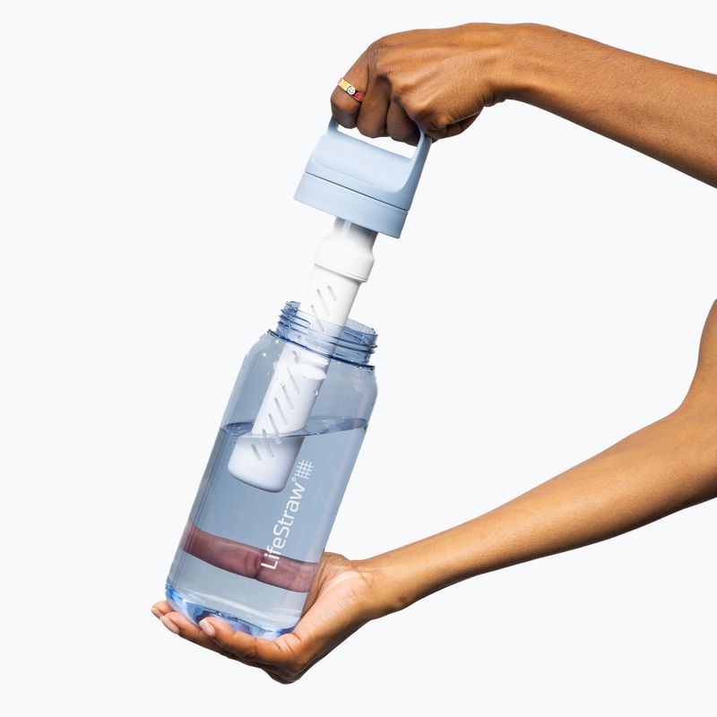 "Lifestraw Go 2.0" kelioninis butelis su filtru 1 l islandiškai mėlynas 3