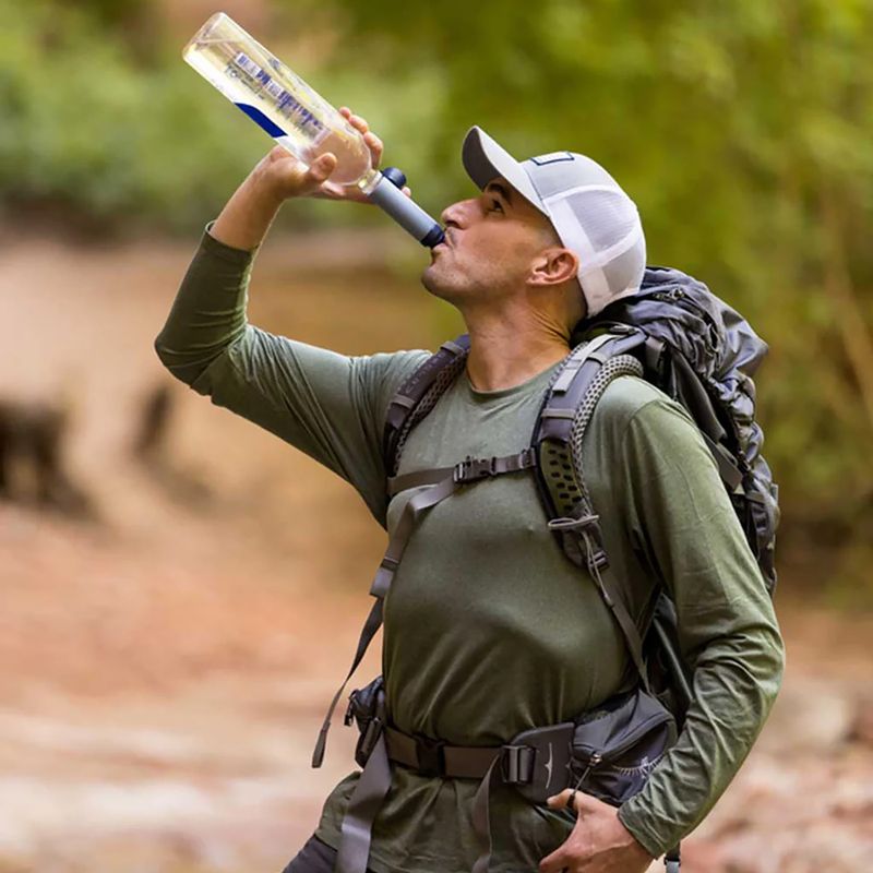 Vandens filtras LifeStraw Peak Solo mountain blue 5