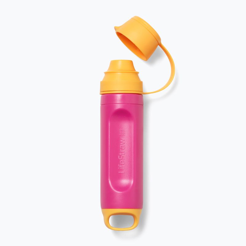 Vandens filtras LifeStraw Peak Solo pink limonade 2