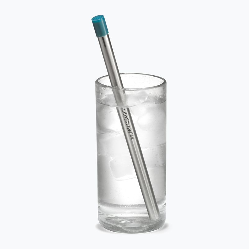 Vandens filtravimo šiaudelis LifeStraw SIP 1-Piece with Carry Case laguna teal