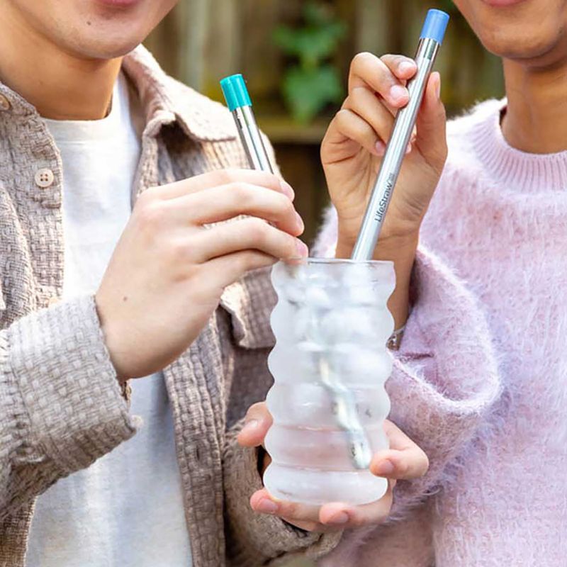 Vandens filtravimo šiaudelis LifeStraw SIP Cases 3 vnt. stormy/laguna/mid.blue 6