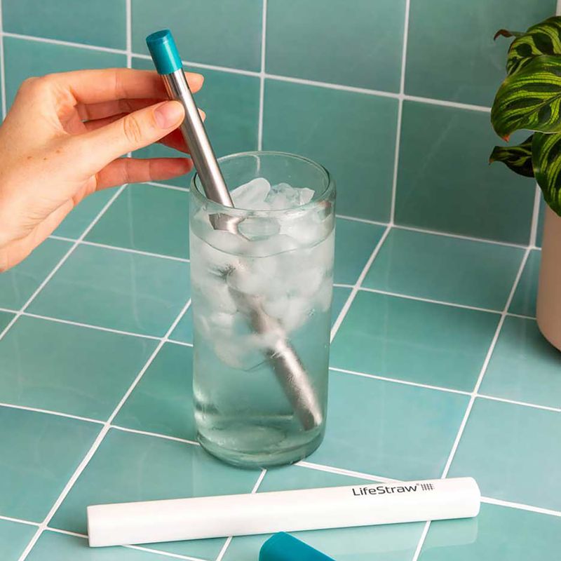 Vandens filtravimo šiaudelis LifeStraw SIP Cases 3 vnt. stormy/laguna/mid.blue 8