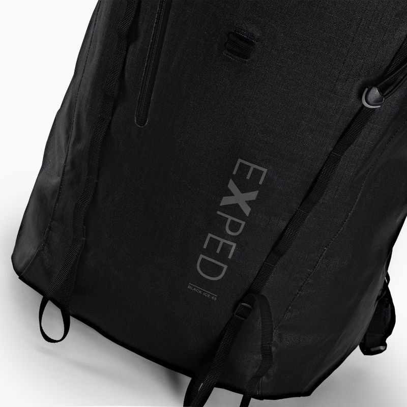 Exped Black Ice 45 l alpinistinė kuprinė juoda EXP-45 7