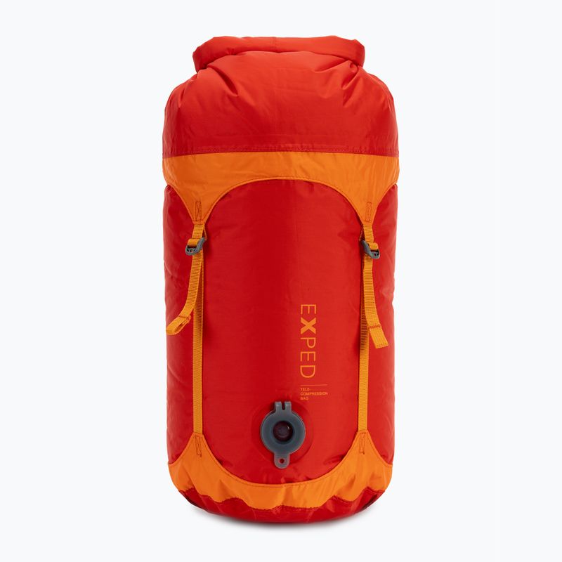 Exped neperšlampamas krepšys Telecompression 13L raudonas EXP-BAG