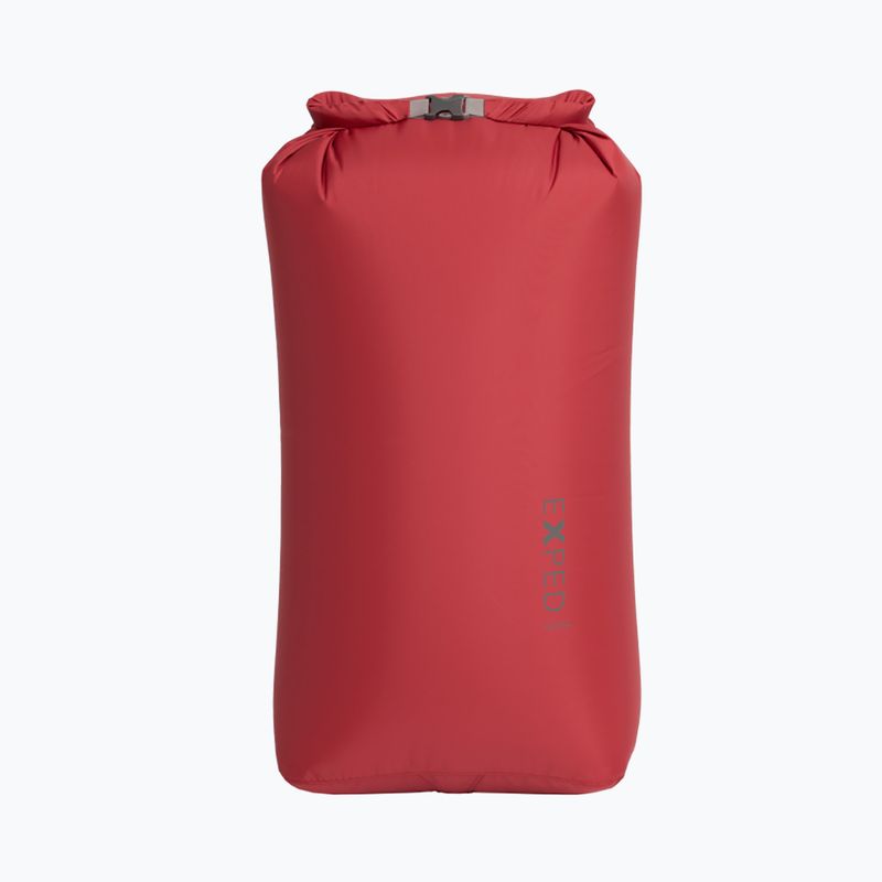 Exped Fold Drybag 22L raudonas EXP-DRYBAG neperšlampamas krepšys 4