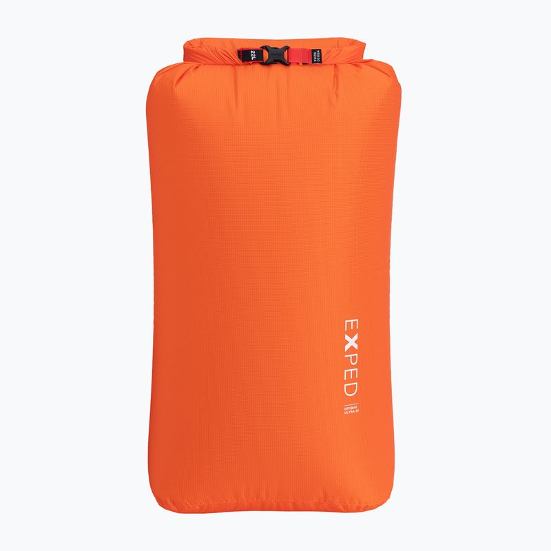 Vandeniui atsparus maišas Exped Drybag Ultra 22 l dark lava