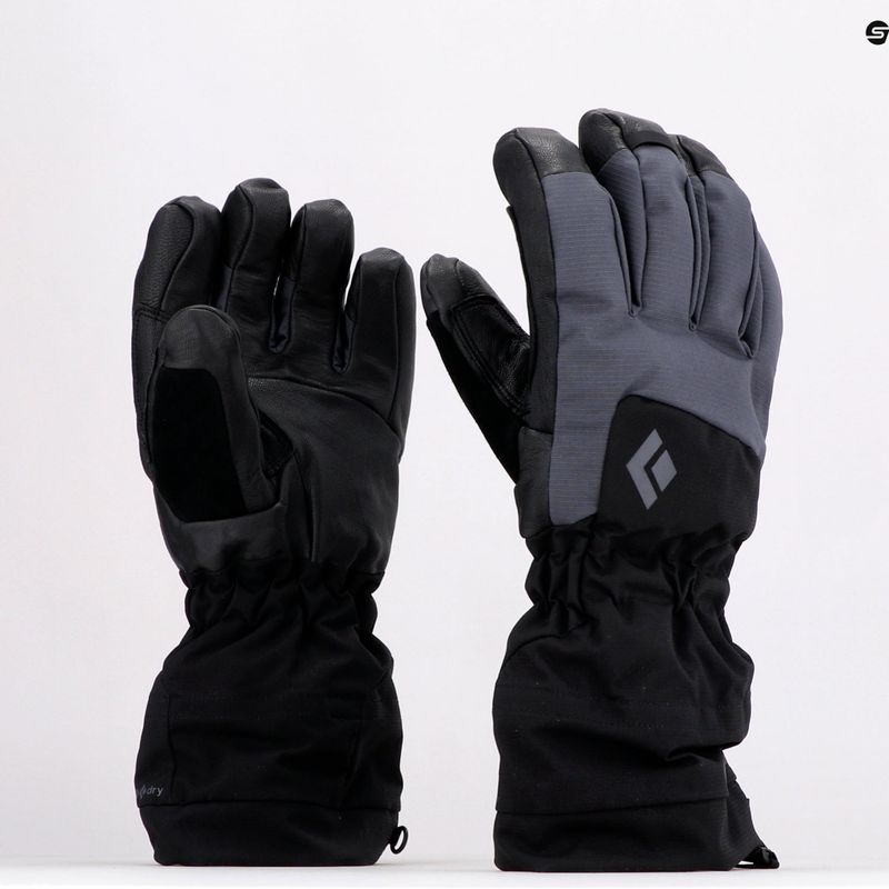 Black Diamond Soloist juodos slidinėjimo pirštinės 7