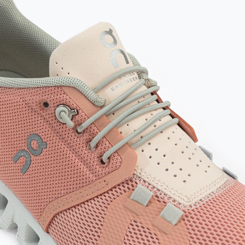 Moteriški bėgimo bateliai On Cloud 5 pink 5998556 8