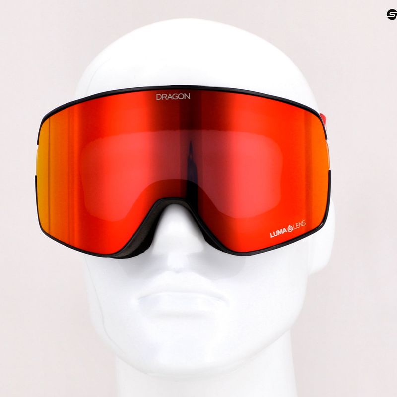 DRAGON NFX2 forest bailey/lumalens red ion/lumalens rose slidinėjimo akiniai 40458-023 7