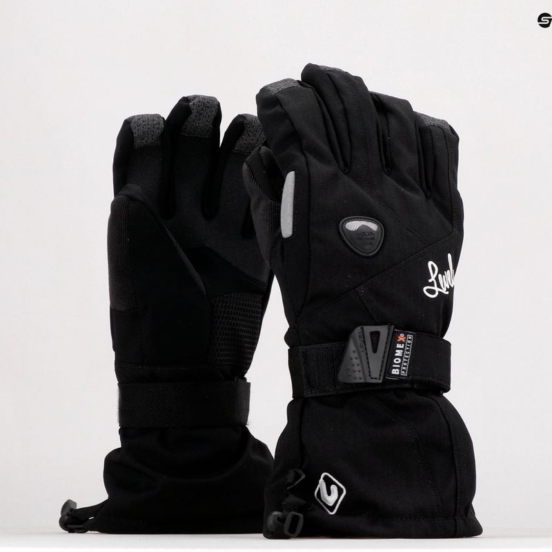 Moteriškos snieglenčių pirštinės Level Butterfly black 1041 6